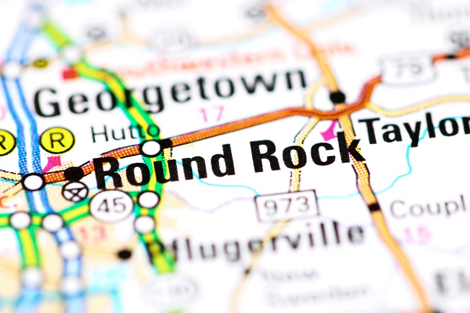 Round-Rock map